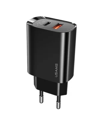 USAMS iPhone 20W QC3.0 + PD3.0  Hızlı Şarj Başlık US-CC121 T35-(5775)