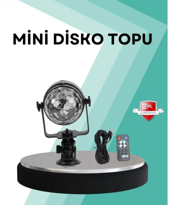 Uzaktan Kumandalı RGB Disko Projektör Işığı