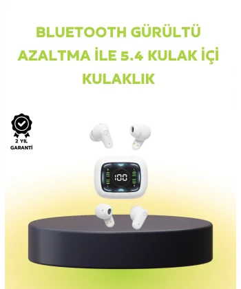 Uzun Bekleme Süreli Bluetooth Kulaklık Kablosuz Bağlantı