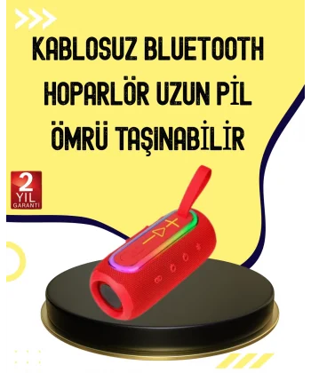 Uzun Pil Ömürlü Bluetooth 5.1 Hoparlör