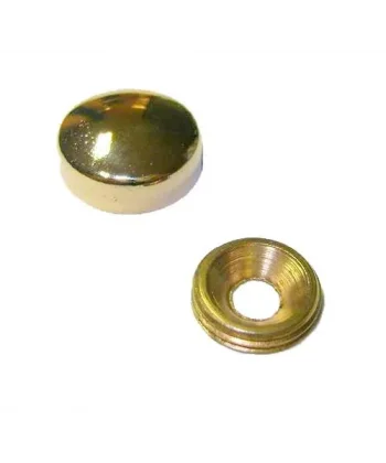 Vida Kapama Kapağı 20 Mm, Sarı - 100 Adet