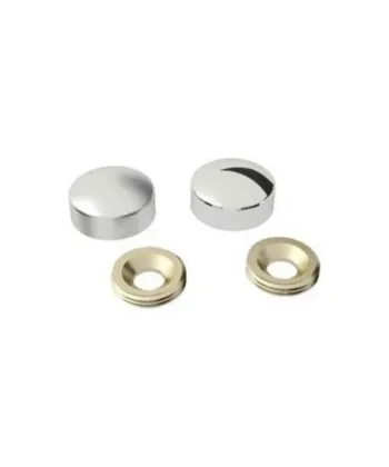 Vida Kapama Kapağı 30 Mm, Krom - 20 Adet