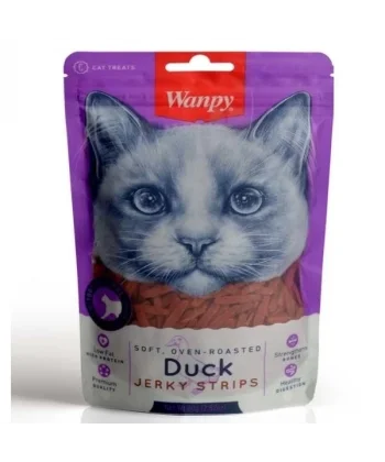 Wanpy Ördekli Fileto Yumuşak Kedi Ödül Maması 80 Gr