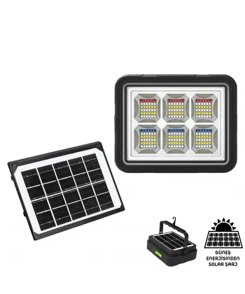 Wison 150w Güneş Enerjili Solar Kamp Feneriprojektör (ws-5570)