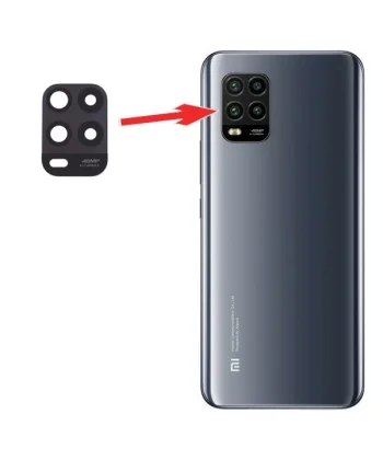 Xiaomi Mi 10 Lite Arka Kamera Camı Lens-(5775)