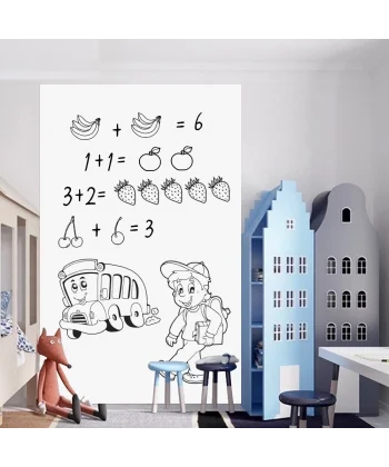 Yapışkanlı Beyaz Yazı Tahtası