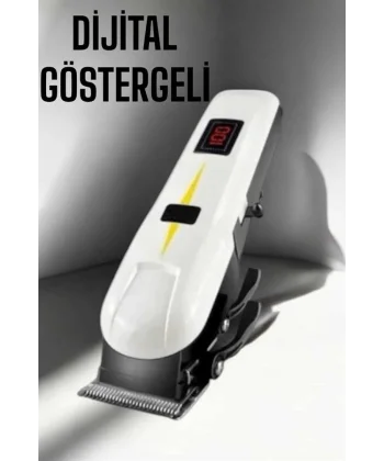 Yeni Nesil Tıraş Makinesi Uzun Şarjlı Paslanmaz Çelik Bıçaklı