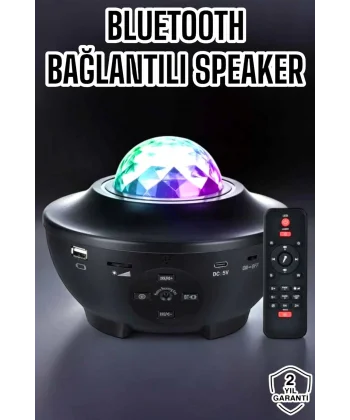 Yıldızlı gökyüzü Projektörü Uzaktan kumandalı Çocuklara Özel Şarjlı