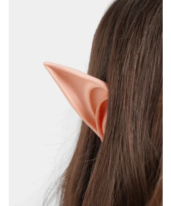 Yumuşak Malzemeden İmal Lateks Elf Kulağı 1 Çift 10x5 Cm