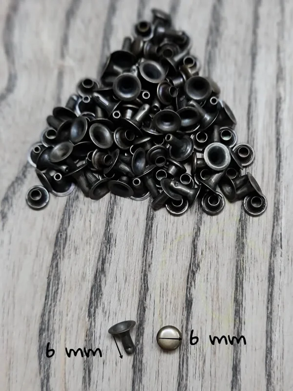 0 No Rivet (Perçin-Toruk ) Kapsül (6mm)