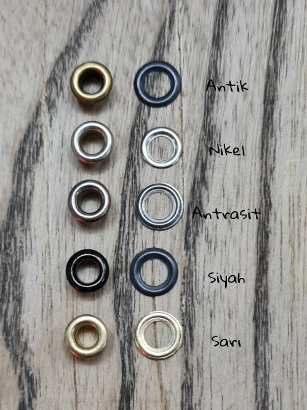 17 No Kuşgözü Kapsül (İç çap x Dış çap : 3.5mm x 7mm)