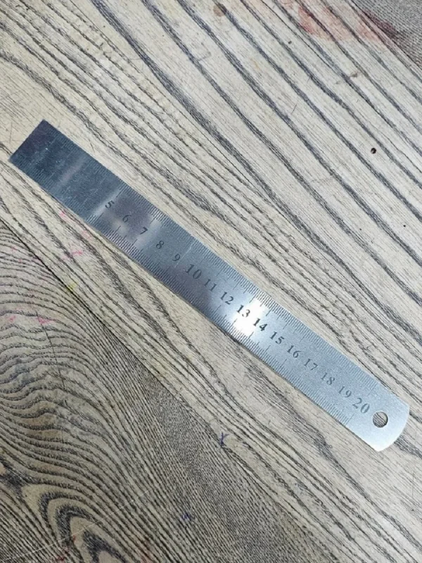 20 cm Paslanmaz Çelik Cetvel