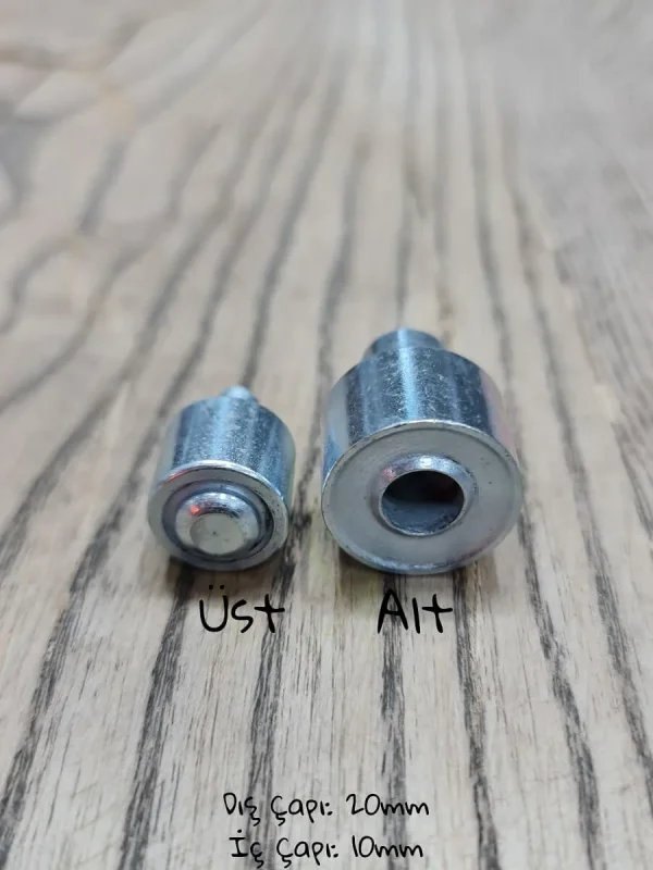 24 No Kusgözü Kalıbı (İç Çap: 10mm x Dış Çap: 20mm)