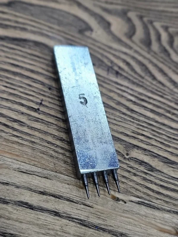 5mm Aralıklı 4lü Bız Delme