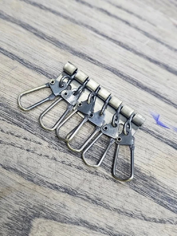 İthal Çoklu Anahtarlık Fırçalı Antik 6lı