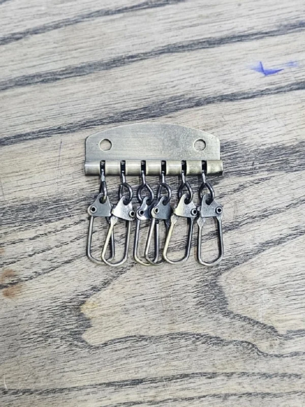 İthal Çoklu Anahtarlık Fırçalı Antik 6lı