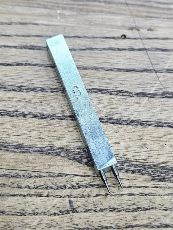 6mm Aralıklı 2li Bız Delme