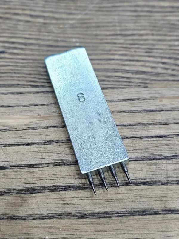 6mm Aralıklı 4lü Bız Delme
