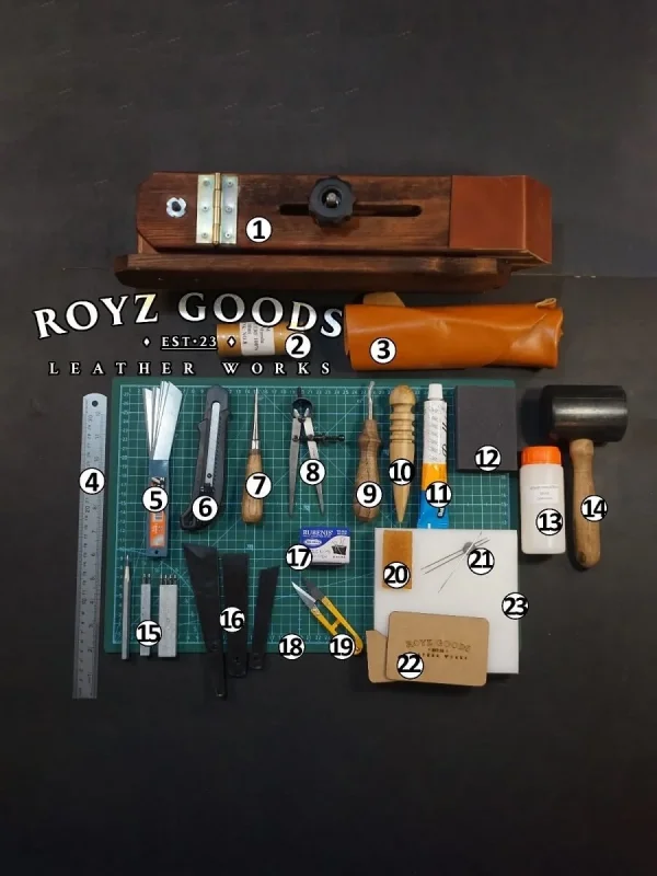 Başlangıç ve Orta Seviye Deri Set (Royz Goods Leather)