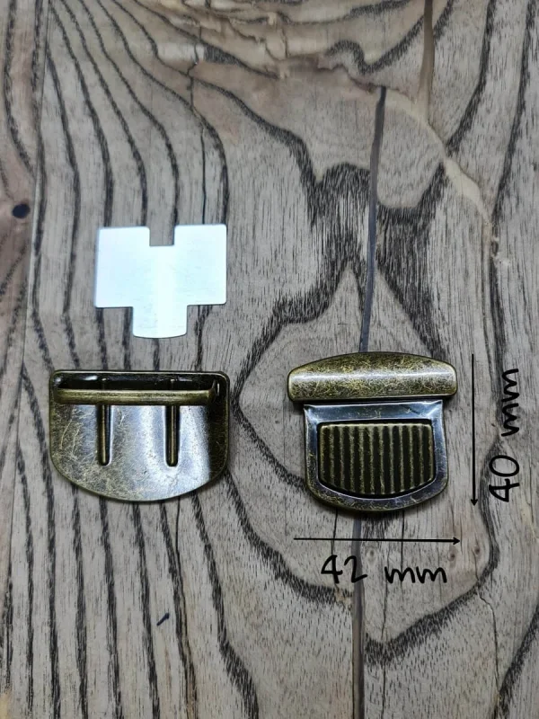 Çanta Kilit Pres Çizgili