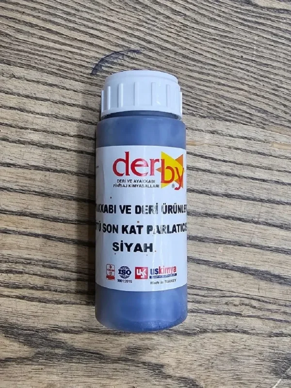 Derby Ayakkabı ve Deri Ürünleri Sütü -Son Kat Parlatıcı - Siyah