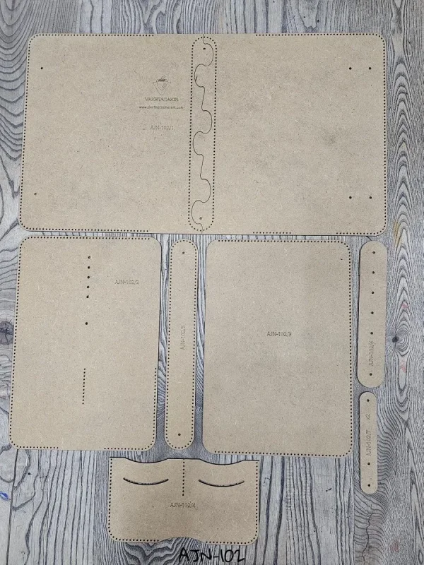 Deri AJN102 Ajanda Sablonu