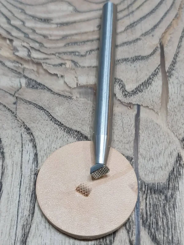 Deri Baskı VC-002 Gölge Dokulu Boyut Stamp