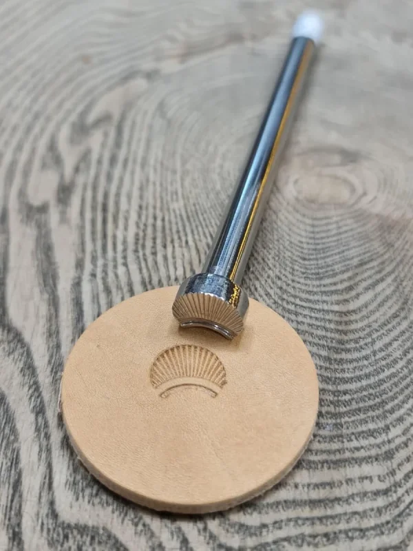 Deri Baskı VC-006 Midye Stamp