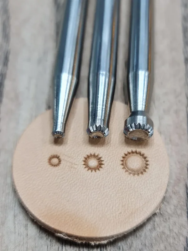 Deri Baskı VC-018 - 019 - 020 Güneş Stamp Set