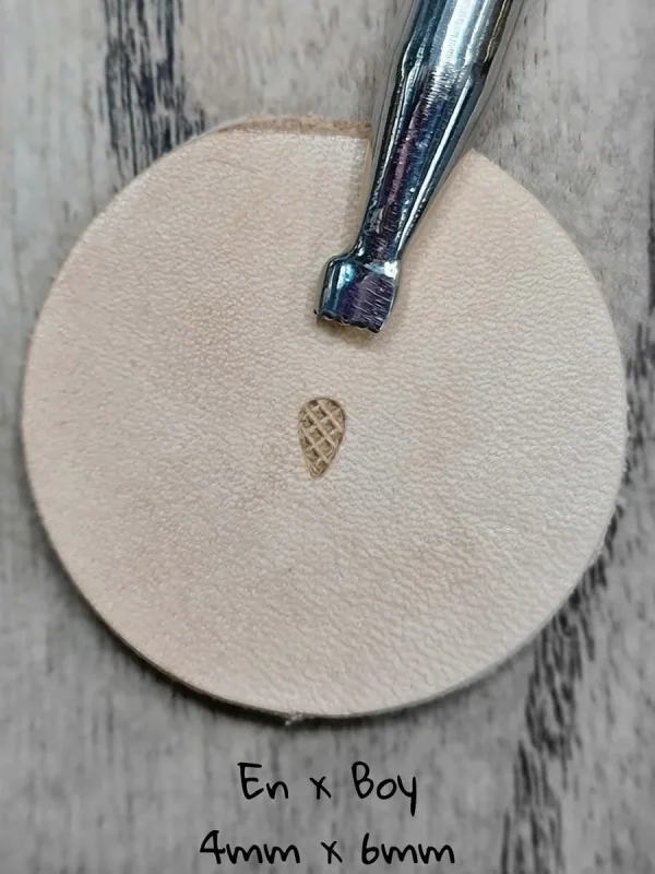 Deri Baskı VC-021 Küçük Damla Stamp