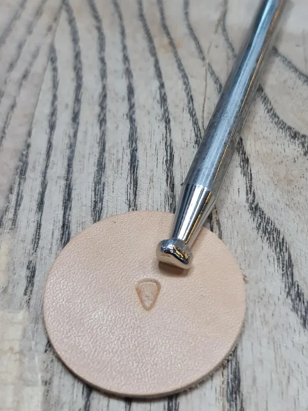 Deri Baskı VC-026 Küçük Armudi Stamp