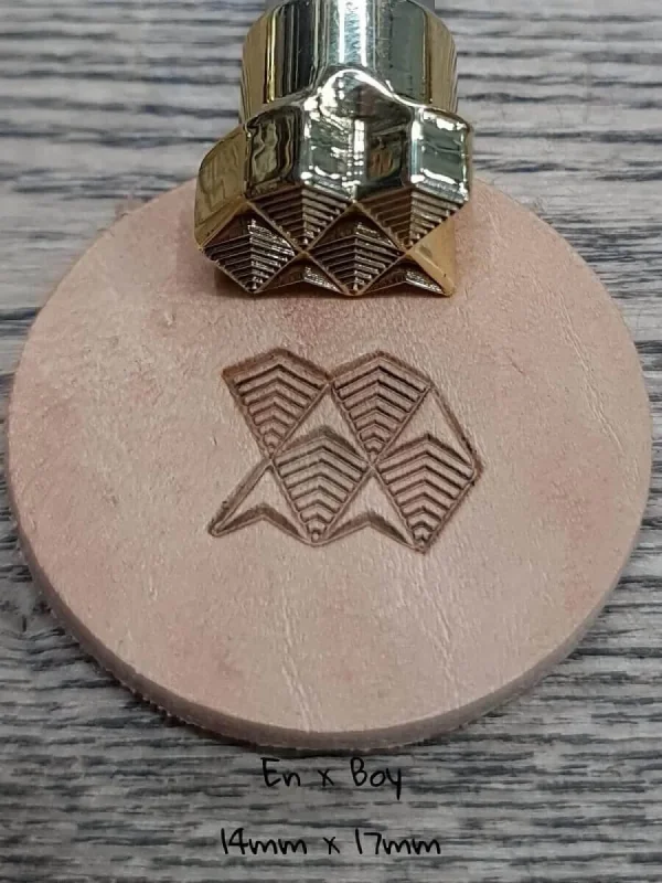 Deri Baskı VP129 Pirinc Stamp