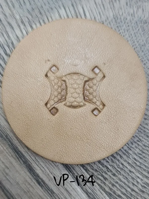 Deri Baskı VP134 Pirinc Stamp