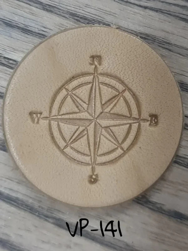 Deri Baskı VP141 Pirinc Stamp