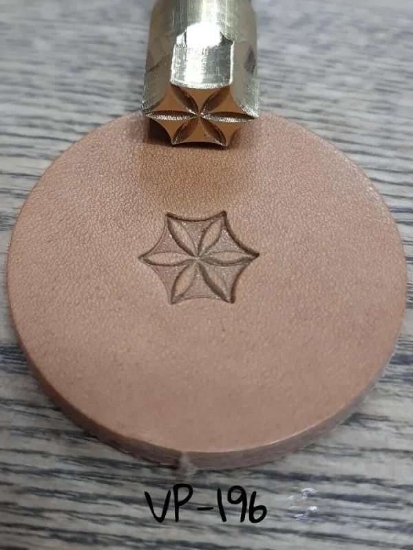 Deri Baskı VP196 Pirinc Stamp