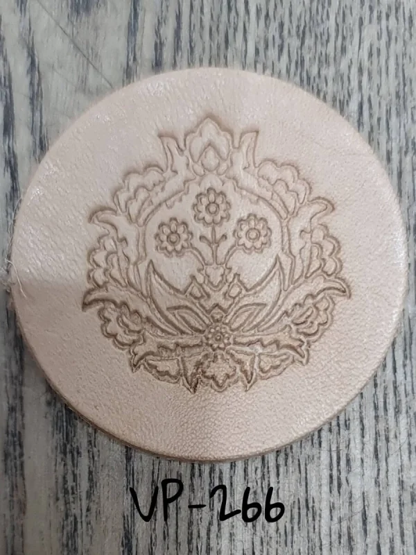 Deri Baskı VP266 Pirinc Stamp