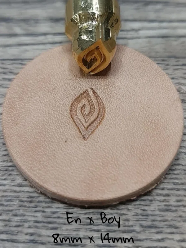 Deri Baskı VP267 Pirinc Stamp