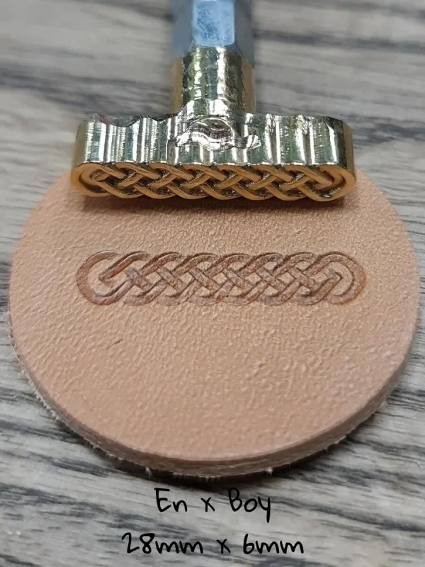 Deri Baskı VP270 Pirinc Stamp