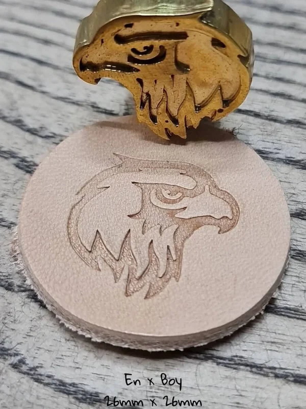 Deri Baskı VP305 Pirinc Stamp