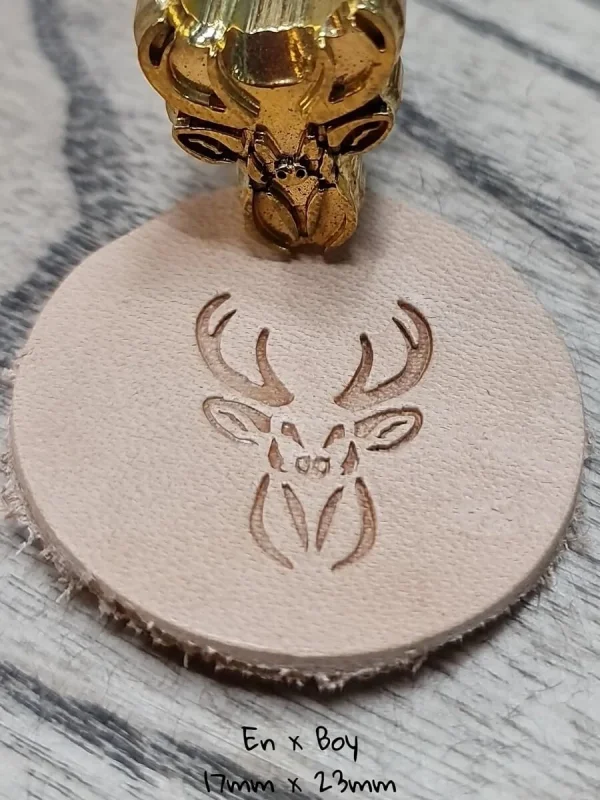 Deri Baskı VP306 Pirinc Stamp