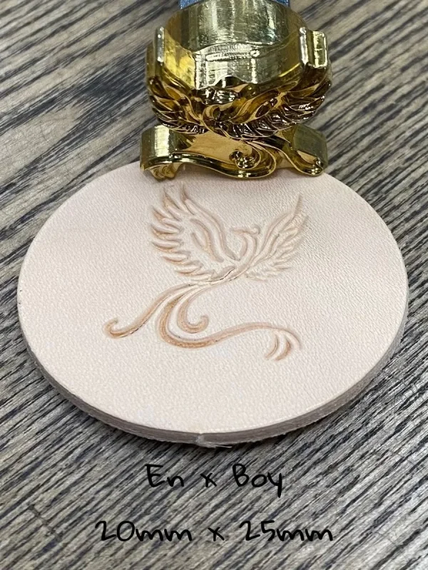 Deri Baskı VP325 Pirinc Stamp