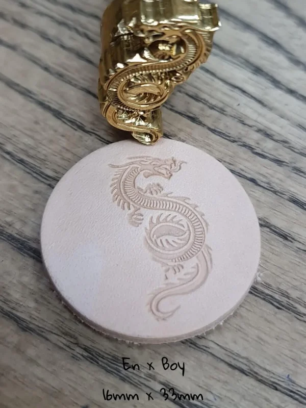 Deri Baskı VP326 Pirinc Stamp