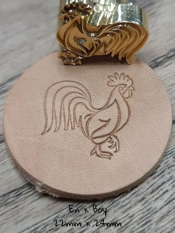 Deri Baskı VP328 Pirinc Stamp