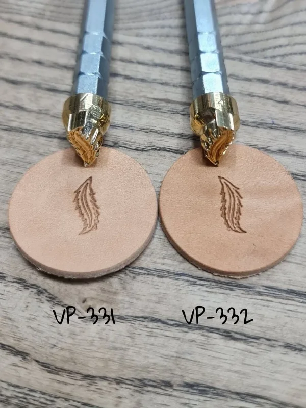 Deri Baskı VP331-332 Pirinc Stamp