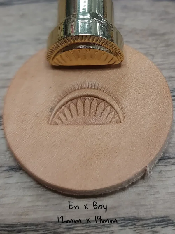 Deri Baskı VP333 Pirinc Stamp