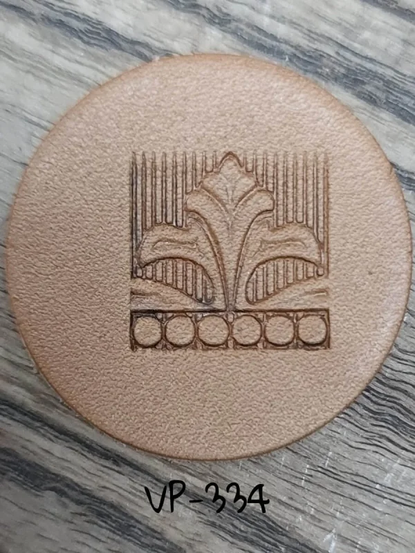 Deri Baskı VP334 Pirinc Stamp