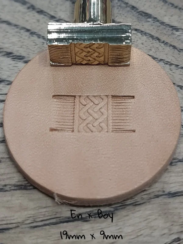Deri Baskı VP344 Pirinc Stamp
