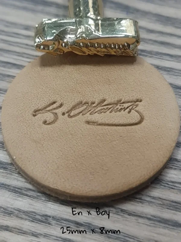 Deri Baskı VP356 Pirinc Stamp