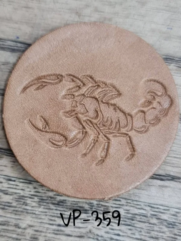 Deri Baskı VP359 Pirinc Stamp