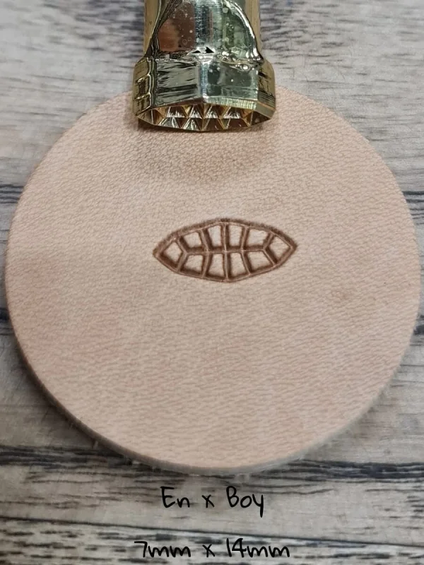 Deri Baskı VP361 Pirinc Stamp